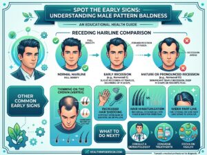 Early Signs of Male Pattern Baldness